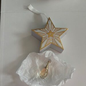Dior Gold and White Star-Shaped Perfume Gift Set